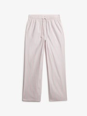 Розовый - Superdry Stripe Elastic 100% Cotton Trousers - Image 5 of 5