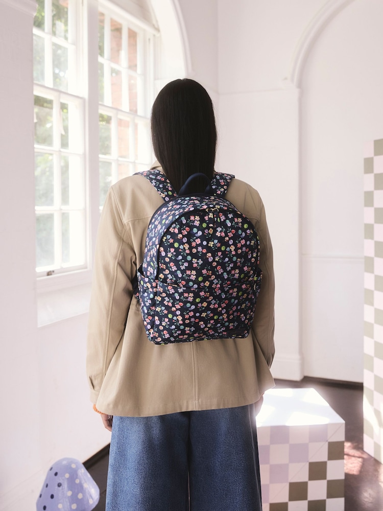 Mármol azul marino - Mochila compacta de Cath Kidston - Imagen 1 de 5 Mármol azul marino - Mochila compacta de Cath Kidston - Imagen 1 de 5