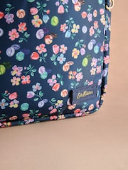Cath Kidston Navy Marble Compact Backpack - Image 4 of 5