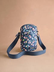 Cath Kidston Navy Marble Ditsy Phone Cross-Body Bag - Image 3 of 5