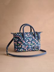 Cath Kidston Navy Marble Ditsy Mini Tote Bag - Image 3 of 5