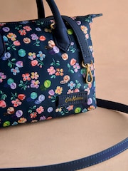 Cath Kidston Navy Marble Ditsy Mini Tote Bag - Image 4 of 5