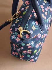 Cath Kidston Navy Marble Ditsy Mini Tote Bag - Image 5 of 5
