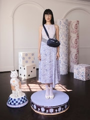 Cath Kidston Navy Utility Cross-Body Bag - Image 3 of 7