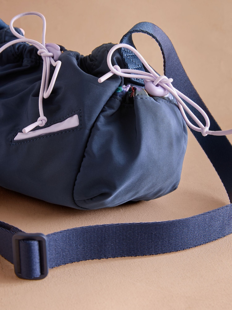 Cath Kidston Navy Utility Cross-Body Bag - Image 6 of 6