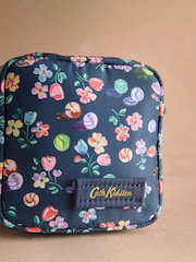 Cath Kidston Navy Marble Ditsy Travel Tech Organiser Bag - Image 3 of 4