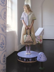 Cath Kidston Green Tiny Town Splice Tote Bag - Image 3 of 9