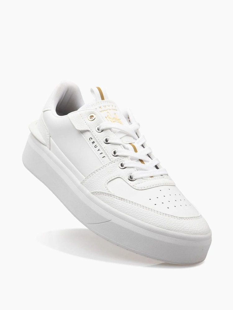 Cruyff White Trainers - Image 3 of 3