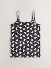 Panda Stripe Strappy Printed Cami Vests 3 Pack (1.5-16yrs) - Image 4 of 7