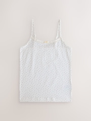 Ecru Floral Strappy Printed Cami Vests 3 Pack (1.5-16yrs) - Image 2 of 7