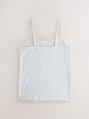 Ecru Floral Strappy Printed Cami Vests 3 Pack (1.5-16yrs) - Image 5 of 7