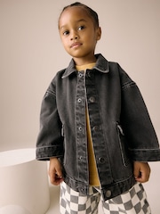 Black Denim Jacket (3mths-10yrs) - Image 1 of 11