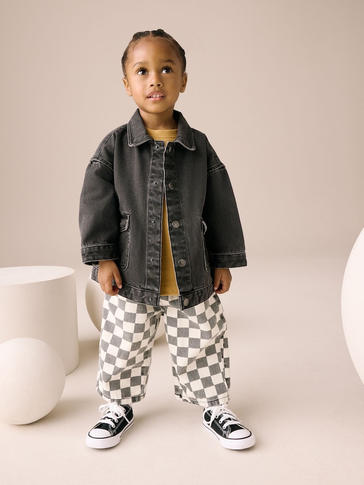 Black Denim Jacket (3mths-10yrs) - Image 2 of 11