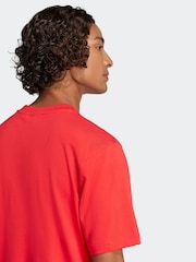 adidas Single Essentials Linear 100% Cotton Jersey T-Shirt - Imagen 5 de 6