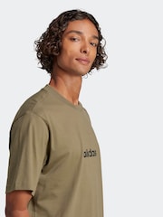 adidas Essentials Linear Single Jersey T-Shirt - Imagen 4 de 6