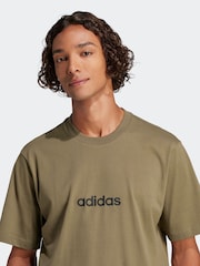 adidas Essentials Linear Single Jersey T-Shirt - Imagen 5 de 6
