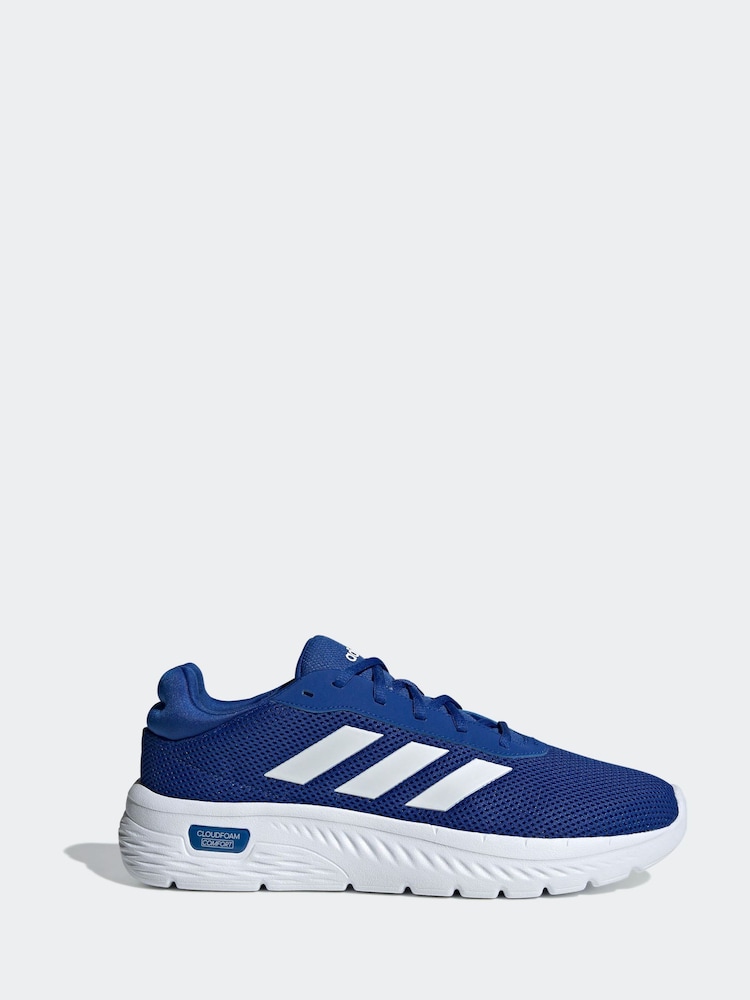 adidas Blue Cloudfoam Comfy Trainers - Image 1 of 8