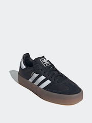 adidas Originals Black Sambae W Trainers - Image 3 of 9