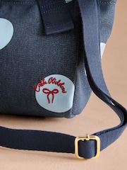 Cath Kidston Blue Denim Spot Mini Tote Bag - Image 5 of 6