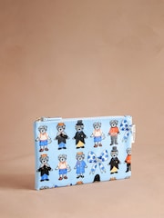 Cath Kidston Blue London Dogs Zip-Up Purse - Image 1 of 3