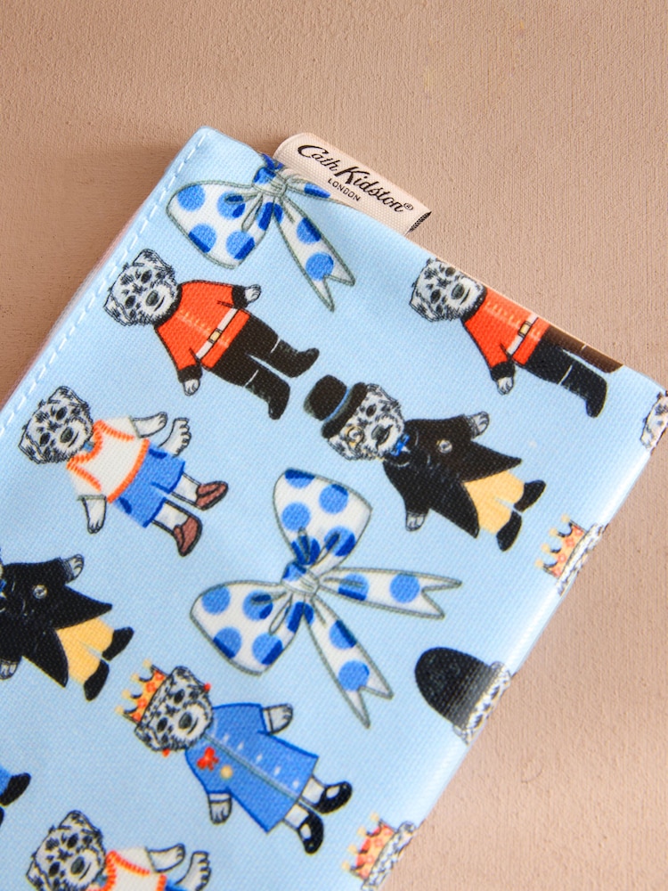 Cath Kidston Blue London Dogs Zip-Up Purse - Image 2 of 3