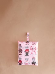 Cath Kidston Pink London Dogs Foldaway Shopper Bag - Image 4 of 4
