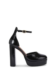 Kurt Geiger London Shoreditch Platform Court Black Shoes - Image 2 of 5
