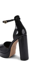 Kurt Geiger London Shoreditch Platform Court Black Shoes - Image 4 of 5