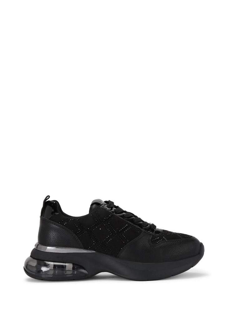 Carvela Cosmic Diamond Jewel Black Trainers - Image 2 of 5