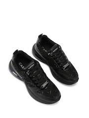 Carvela Cosmic Diamond Jewel Black Trainers - Image 3 of 5