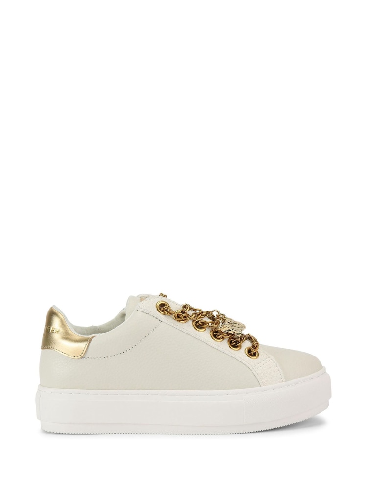 Kurt Geiger London  Laney Bow Trainers - Image 1 of 4