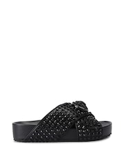Kurt Geiger London Chelsea Cross Strap Sandals - Image 1 of 5