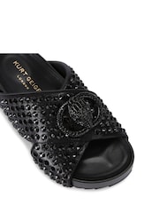 Kurt Geiger London Chelsea Cross Strap Sandals - Image 3 of 5