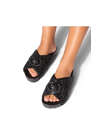 Kurt Geiger London Chelsea Cross Strap Sandals - Image 5 of 5