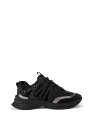 KG Kurt Geiger Kelsie Black Trainers - Image 1 of 4