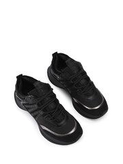 KG Kurt Geiger Kelsie Black Trainers - Image 2 of 4