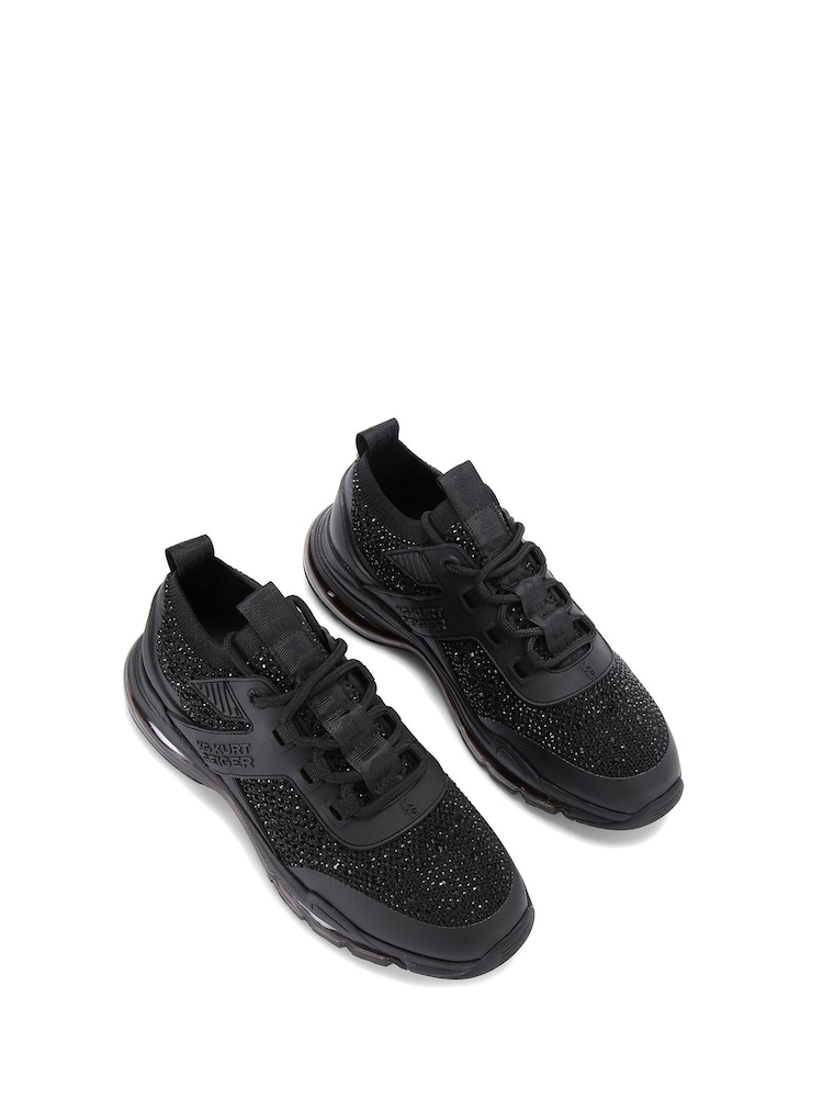 Črni športni copati KG Kurt Geiger Lena Bling2 - Slika 2 iz 5 Črni športni copati KG Kurt Geiger Lena Bling2 - Slika 2 iz 5