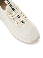 KG Kurt Geiger Cream Louisa Knit2 Trainers - Image 4 of 5