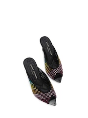 Kurt Geiger London Regent Point Mule Black Sandals - Image 2 of 4