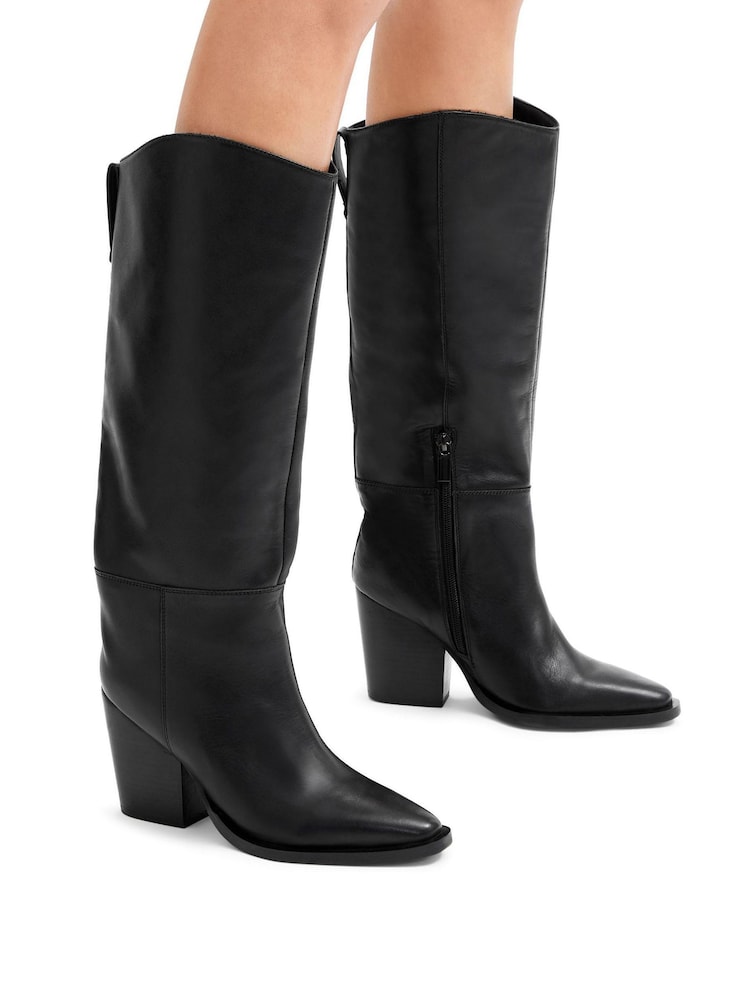 Carvela Cream Reign Boots - Image 1 of 5