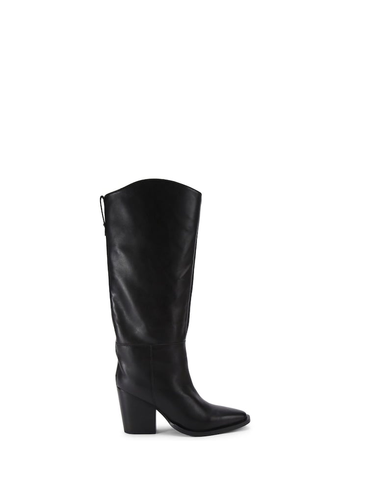 Carvela Cream Reign Boots - Image 2 of 5