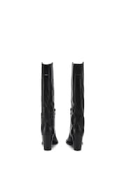 Carvela Cream Reign Boots - Image 4 of 5