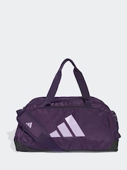 adidas Purple 3 Bar Gym Duffel Bag - Image 1 of 6