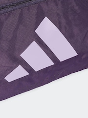 adidas Purple 3 Bar Gym Duffel Bag - Image 6 of 6