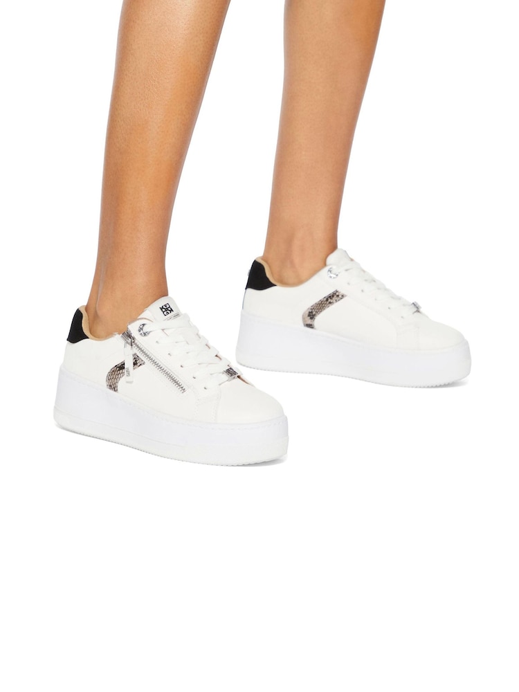 KG Kurt Geiger Lottie Lace-Up Trainers - Image 1 of 5