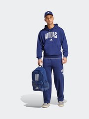 adidas Blue Collegiate Hoodie - Image 6 of 7
