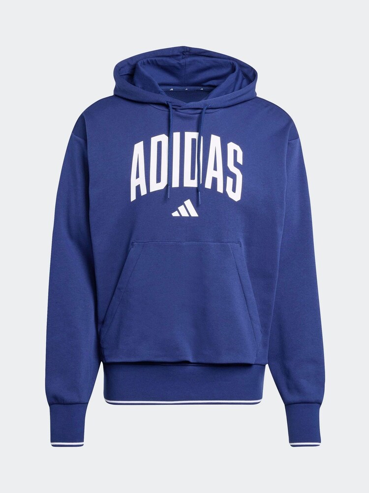 adidas Blue Collegiate Hoodie - Image 7 of 7