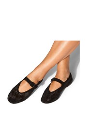 Kurt Geiger London Mayfair Ballet Flat Black Pumps - Image 1 of 5