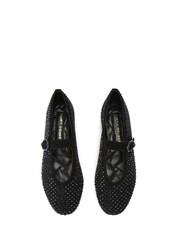 Kurt Geiger London Mayfair Ballet Flat Black Pumps - Image 3 of 5