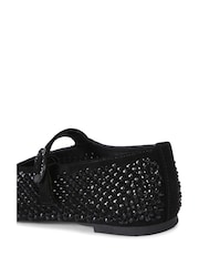 Kurt Geiger London Mayfair Ballet Flat Black Pumps - Image 5 of 5